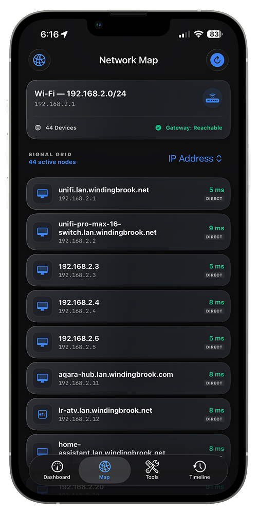 iOS map